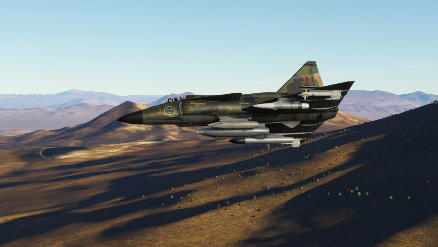 Сааб-37 Вигген истребитель