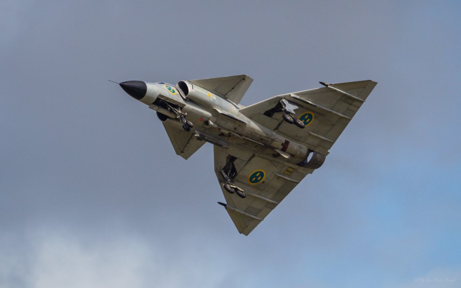 Ja37с 'Black Knight Viggen'