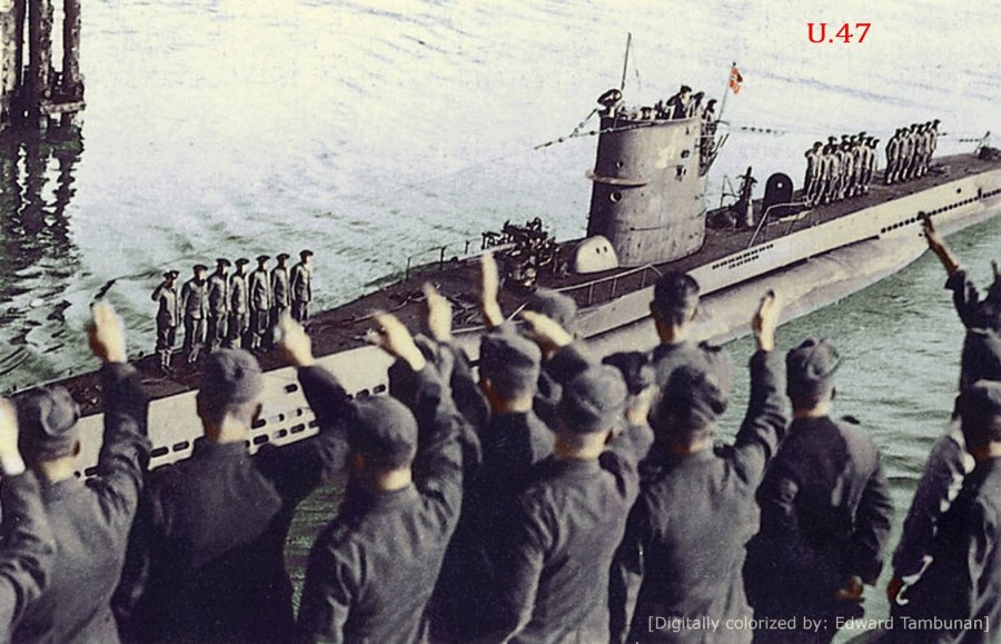 Скапа флоу u-47