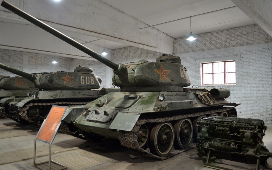 Китайский танк т-34-85