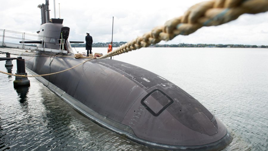 Американская субмарина в Норвегии