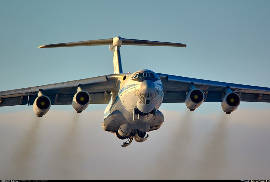 Ил-76 МЧС номера