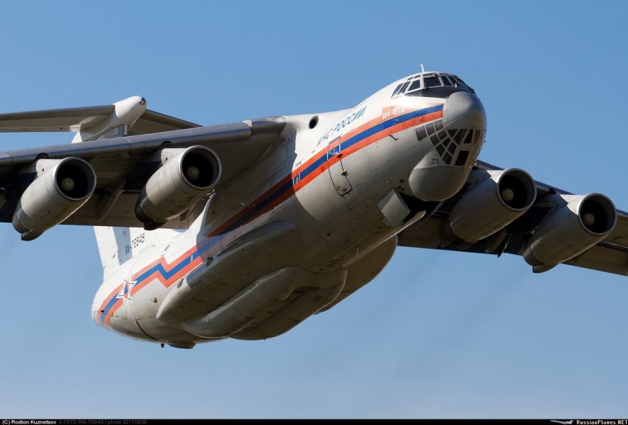 Ил 76 ТД МЧС ra- 76845td