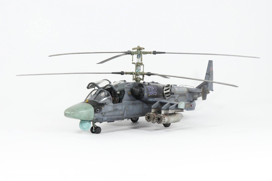 Модель вертолета ка-52