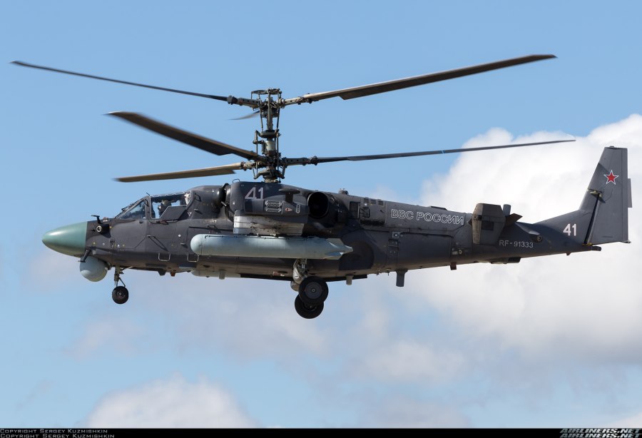 Ка-52 вертолёт