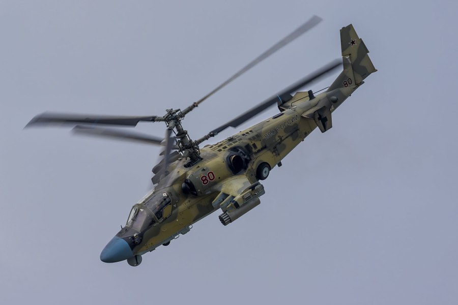 Ка-52 Аллигатор модель звезда