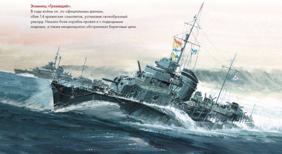 Гремящий эсминец, 1937