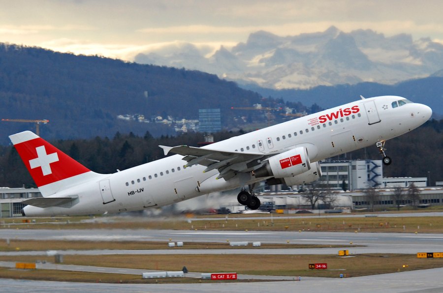 Airbus a340 Swiss