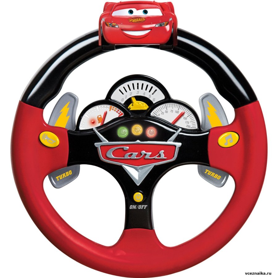 Руль Disney cars 2
