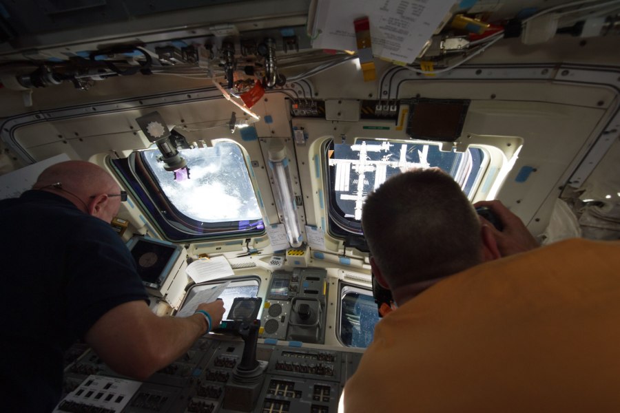 Space Shuttle кабина