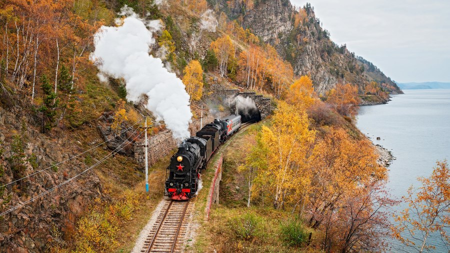 Железная дорога пейзаж