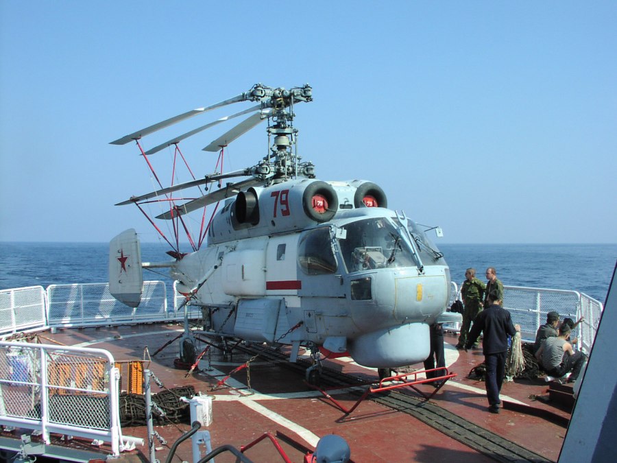 Кронштейн на палубе для вертолетов