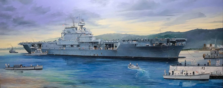 USS Enterprise CV-6 чертеж