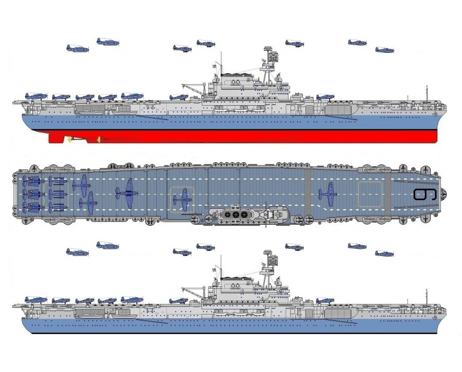 Авианосец USS Yorktown