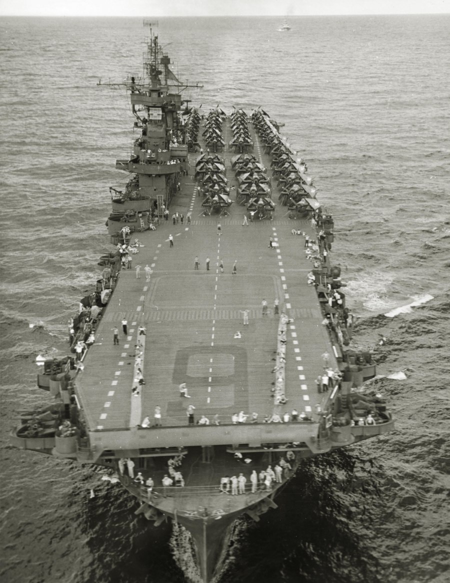 USS Yorktown CV-5 на дне