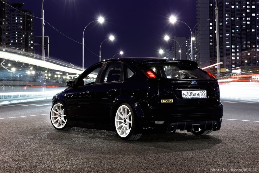Ford Focus St 2 Рестайлинг черный