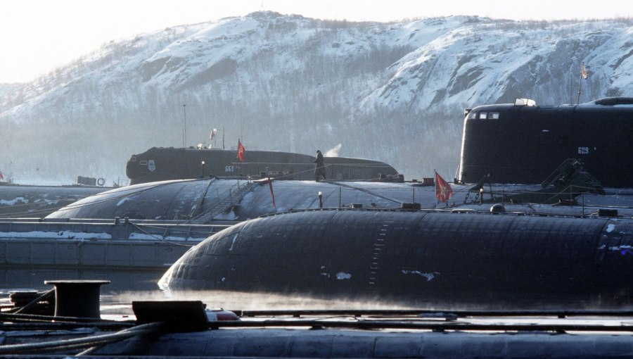 Мурманск Баренцево море подводная лодка