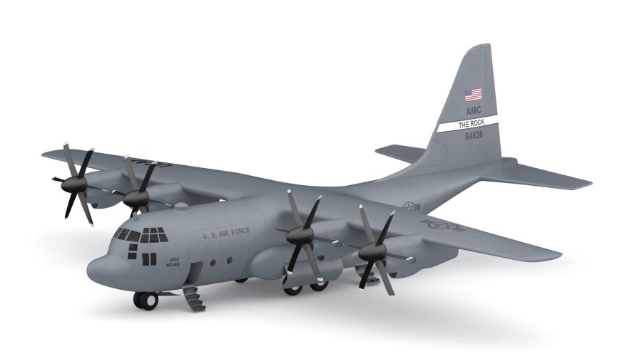 Самолет c-130j super Hercules