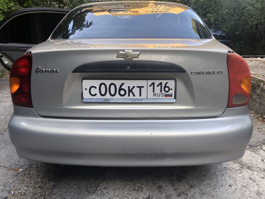 Chevrolet Aveo 2008 седан сзади