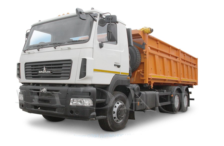 МАЗ 6501 красный