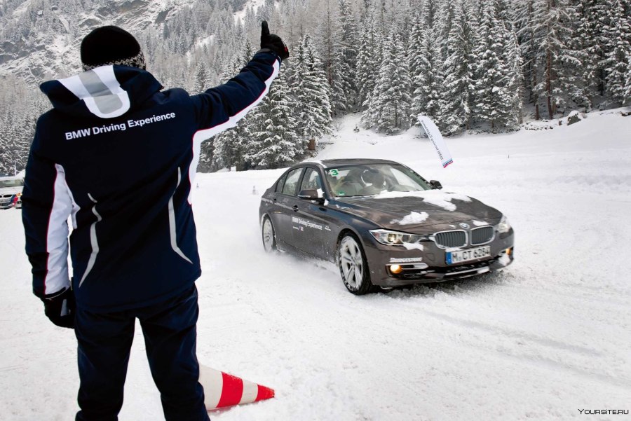 BMW Driving experience зима