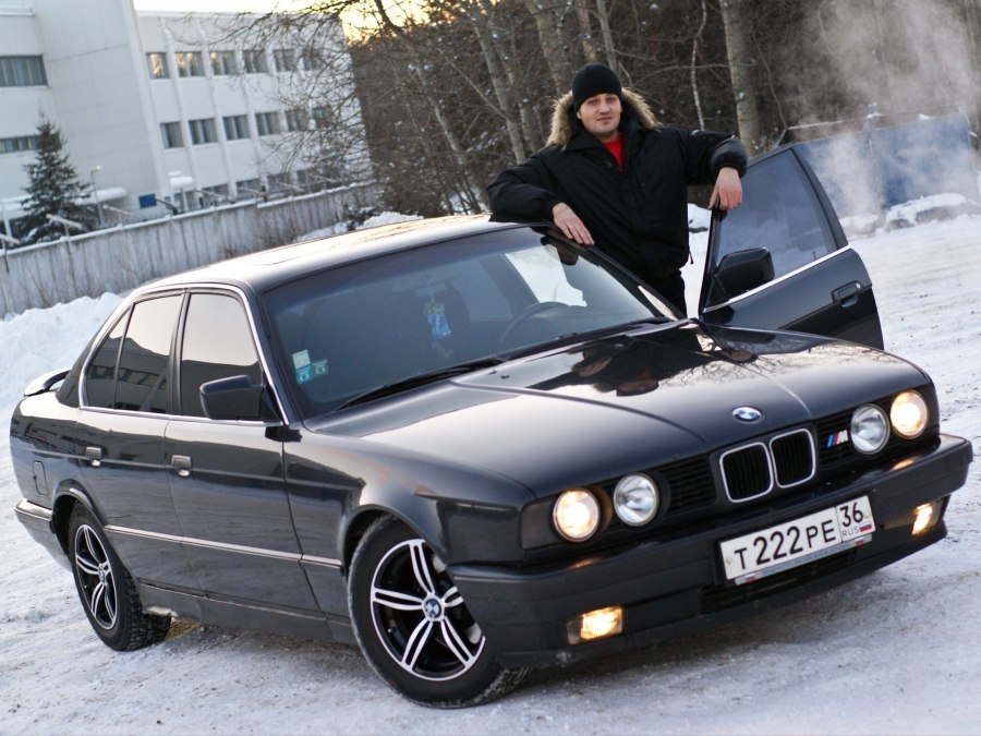 BMW e34 бандитская