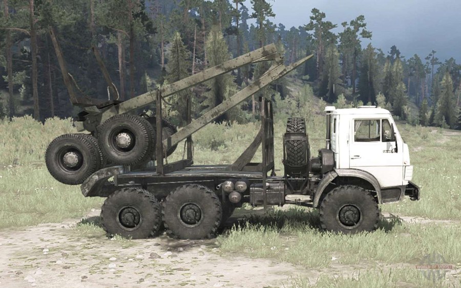 КАМАЗ 4310 тягач вездеход