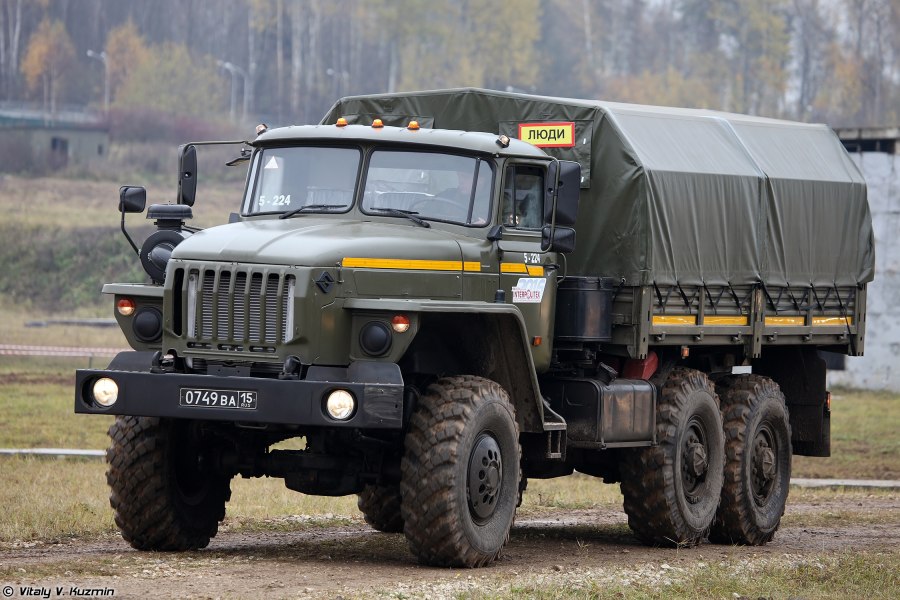 КАМАЗ 4310 6х6 самосвал