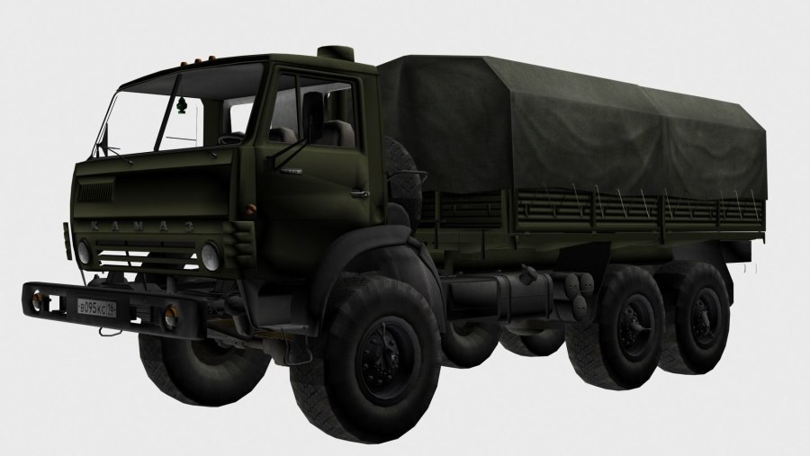 КАМАЗ 4310 за работой