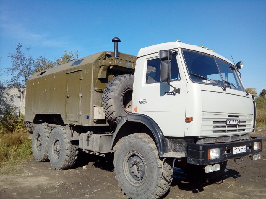 КАМАЗ 4310 полный привод 6х6