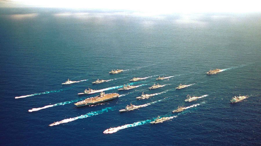 Северный флот России в Баренцевом море