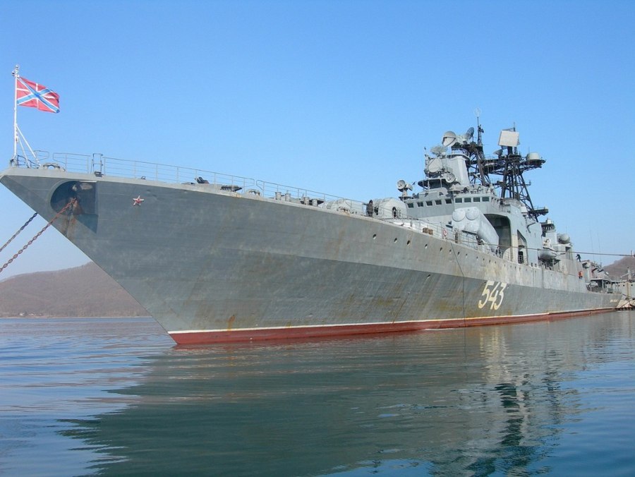 Адмирал Кузнецов в Североморске