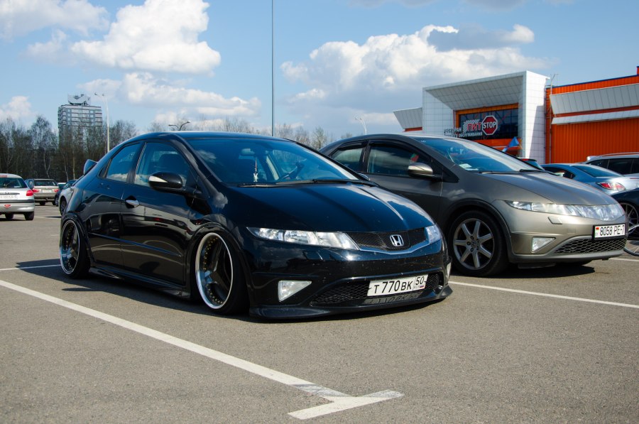 Honda Civic 5d stance