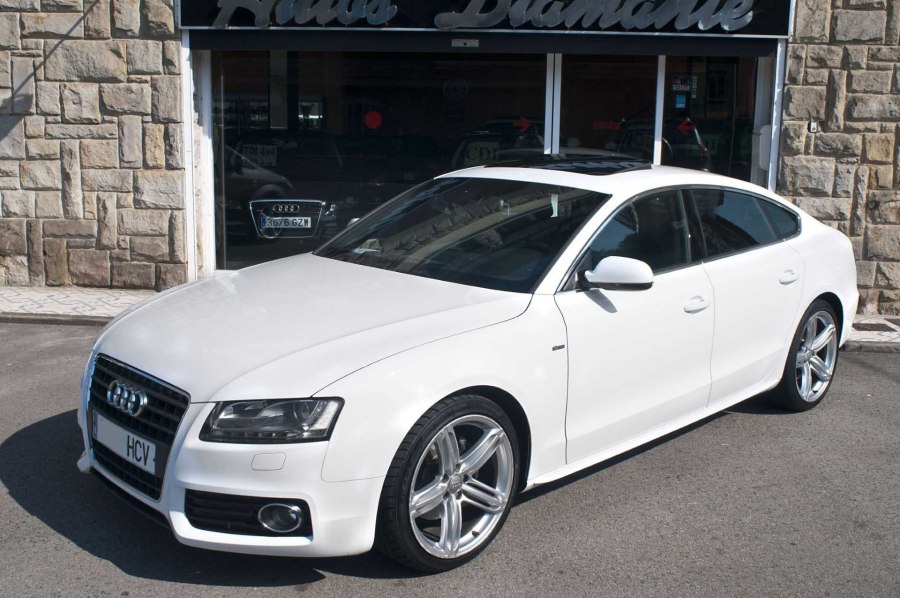 Audi a5 Sportback 2012 белая