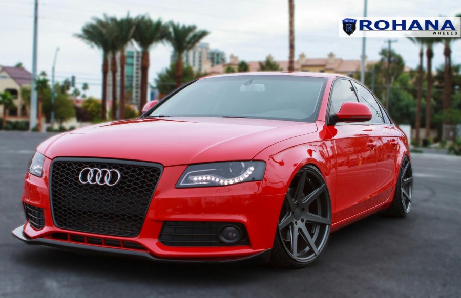 Audi a4b8 Imola Red