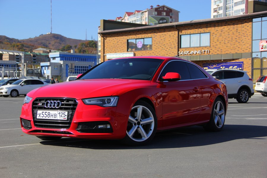 Audi a5 тонированная