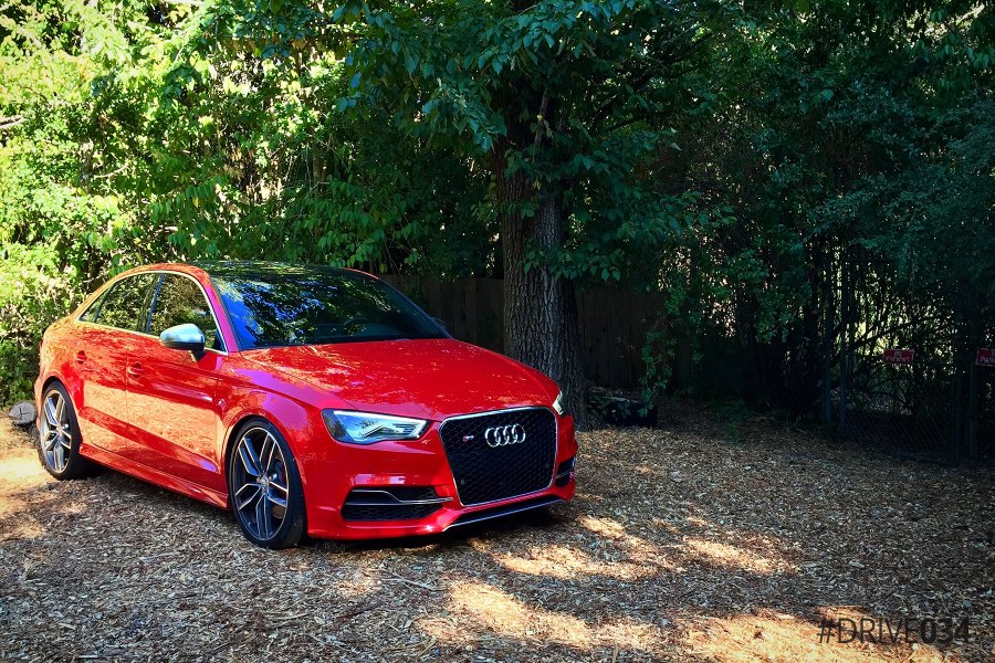 Audi a3 красная