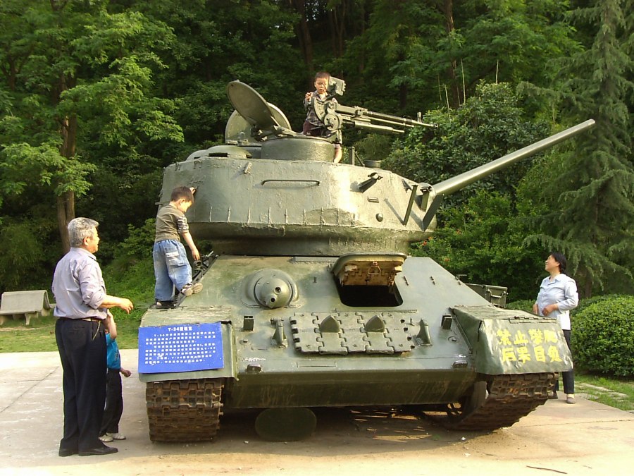 Т 34 85 В Китае
