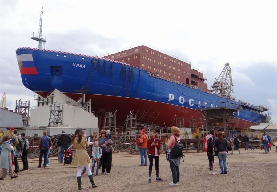 Всероссийский открытый урок "спуск на воду