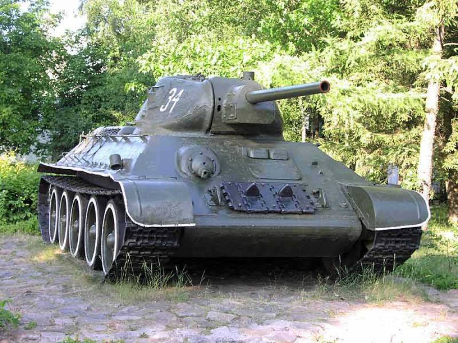 Танки ВОВ Т 34 76