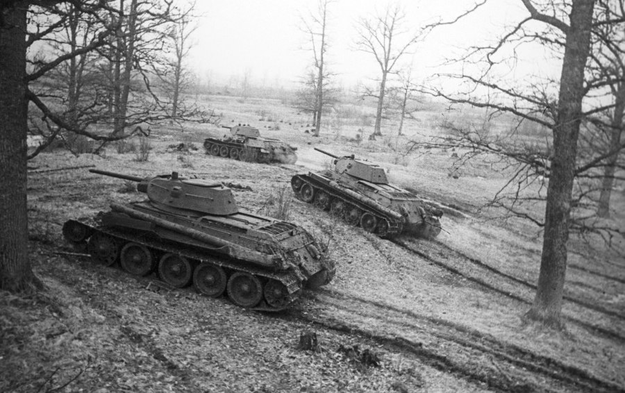 Т 34 Великой Отечественной войны 1941-1945
