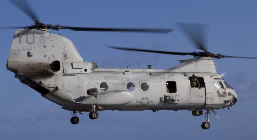 Вертолет президента Ch-46e SEAKNIGHT