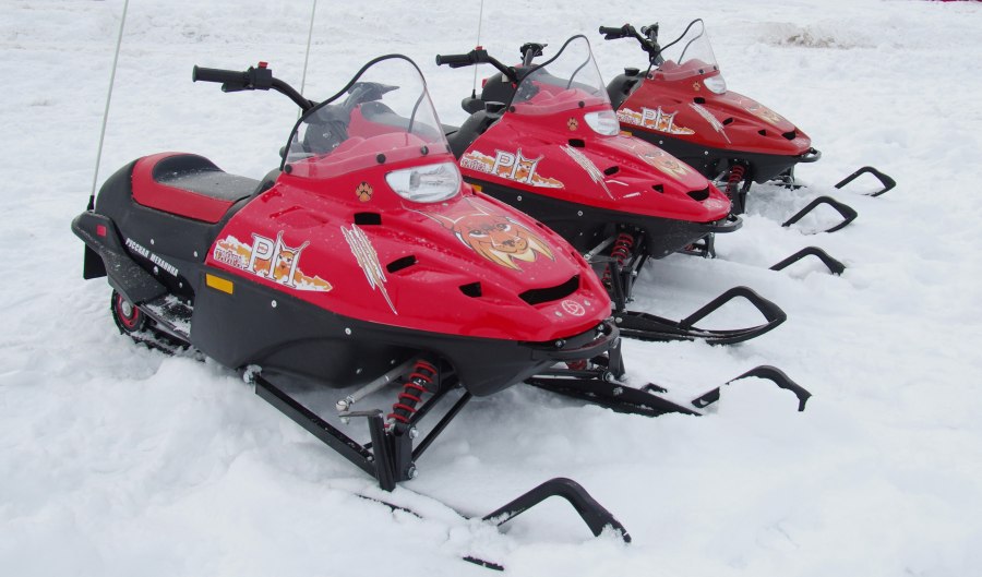 •Снегоходом «Тайга РМ Рысь 50»