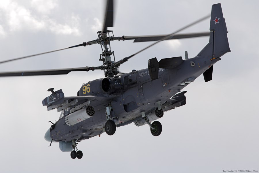 Ка-52 Аллигатор чёрный