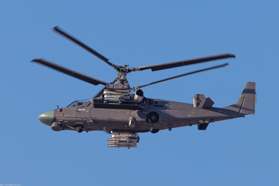 Ка-52 вертолёт винт