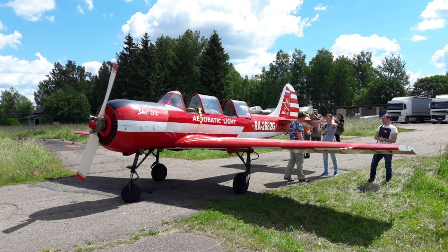 Як-52 окраска