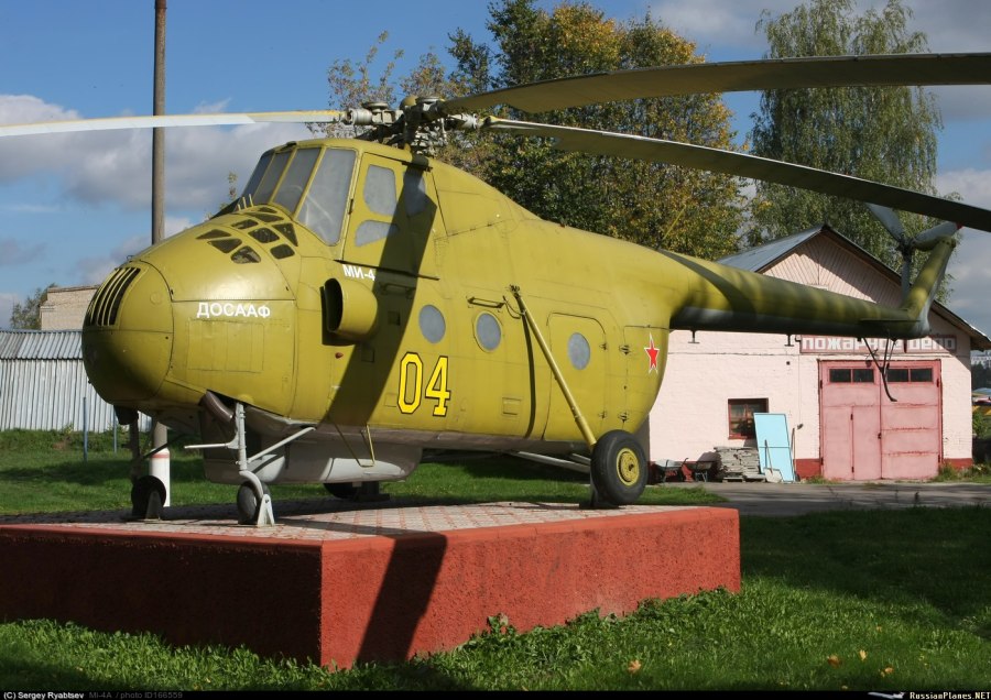 Миль ми-4. экстерьер
