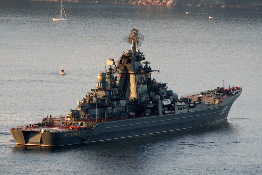 Russian Battlecruiser Pyotr Velikiy