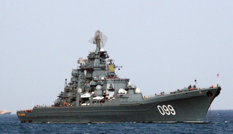 Крейсер ВМФ России «Маршал Устинов»