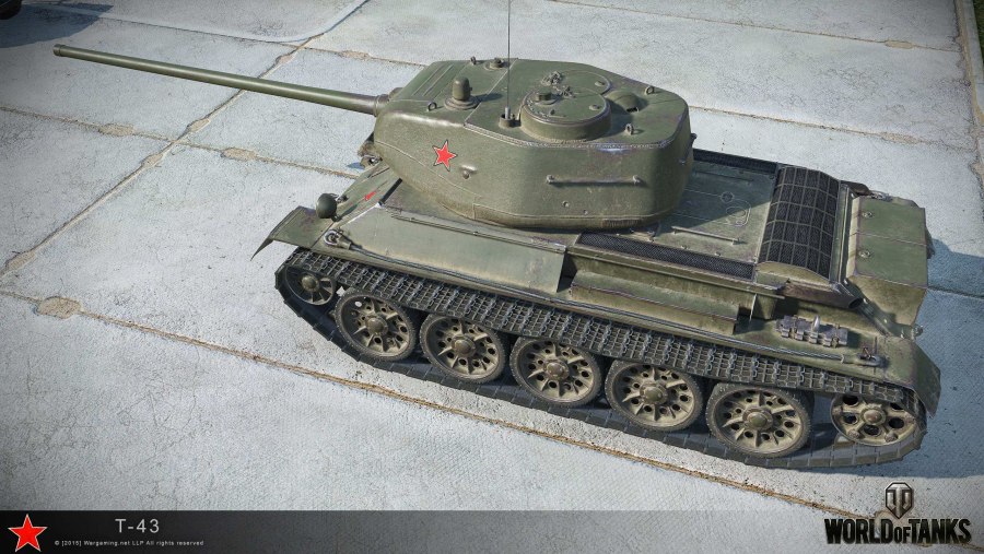 Т43 в World of Tanks